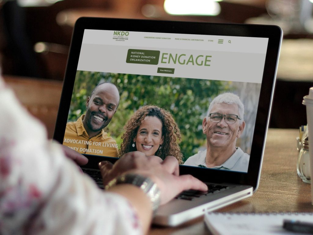 National Kidney Donation Organization - Built By Oceanside Website Design and Development